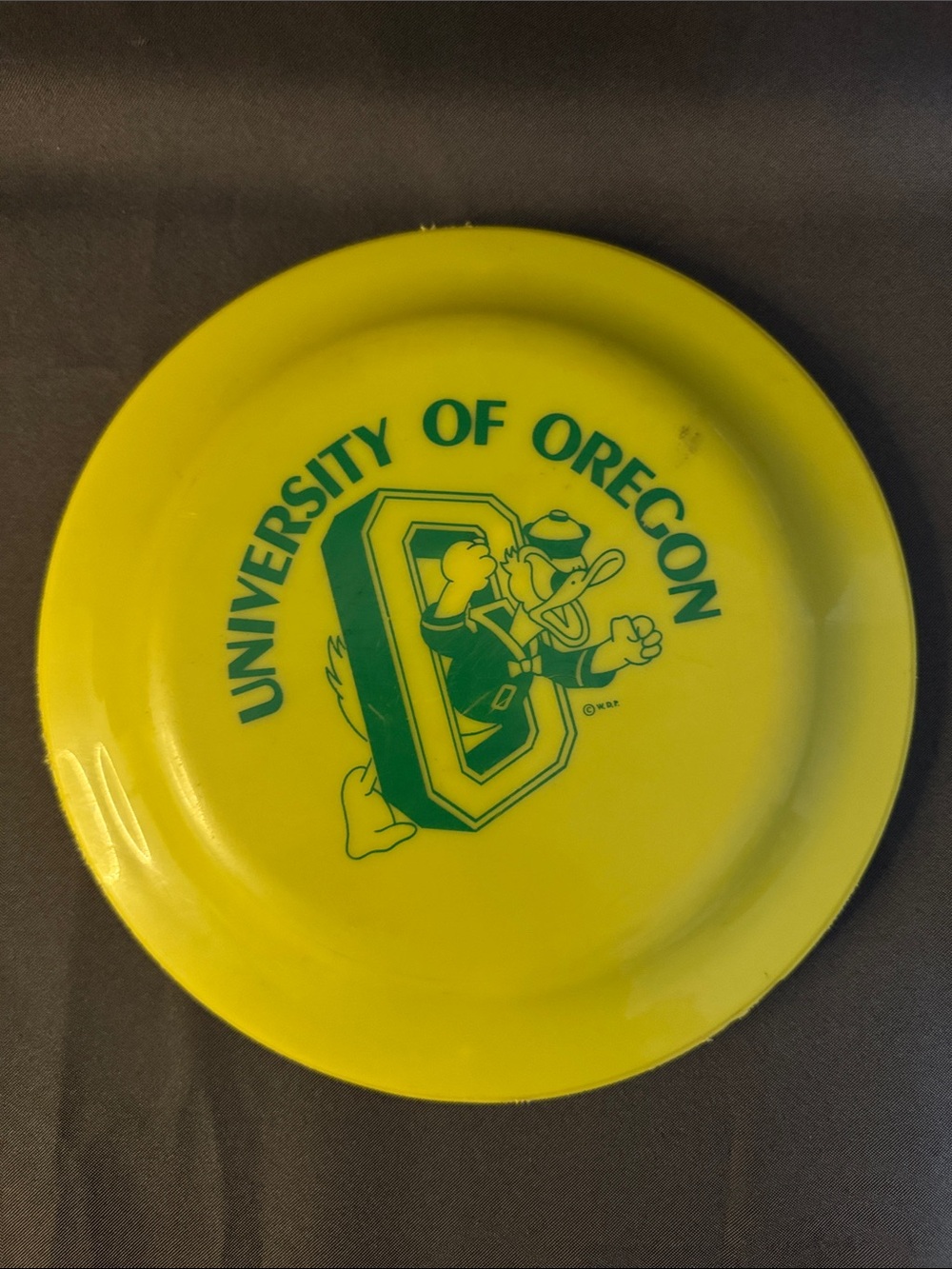 University of Oregon Yellow Frisbee Golf Driver - Ducks Logo